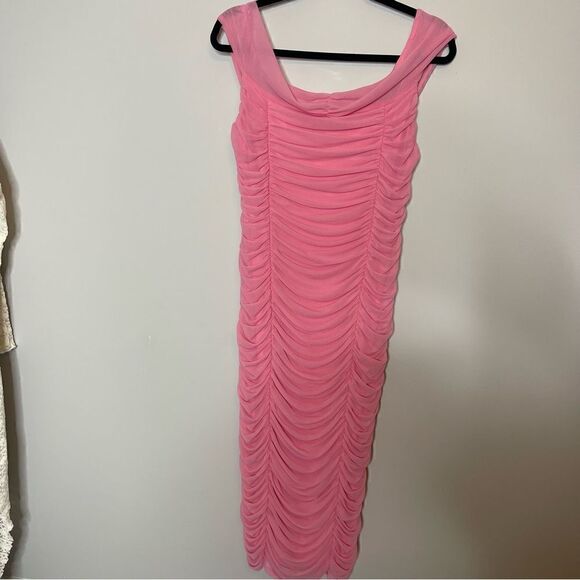 Majorelle Revolve Tabitha Midi Dress in Bubblegum Pink NWOT XL - Picture 5 of 10